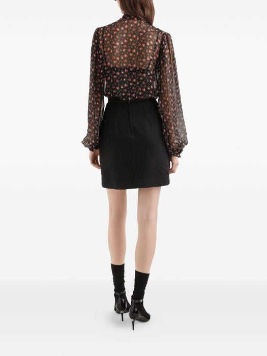tie-neck floral blouse F7BJ2T IS10IHN5XJ DOLCE & GABBANA 