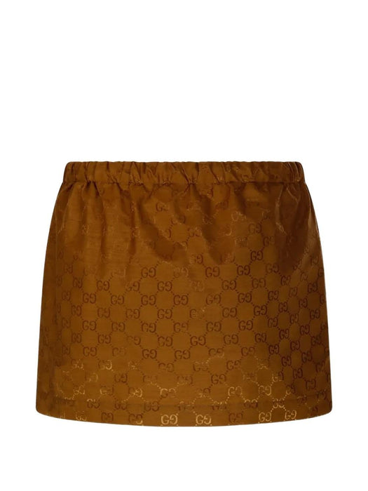 monogram elasticated mini skirt 856026 ZAUC02709 GUCCI 