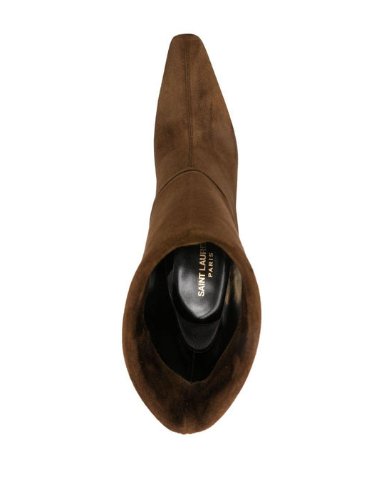 85mm folded boots 801393 0LI002701 SAINT LAURENT 