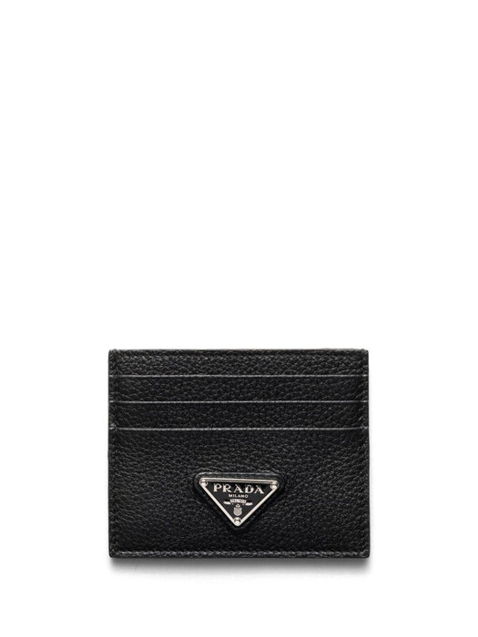 enamel triangle-logo cardholder 2MC025 2E54F0002 PRADA 