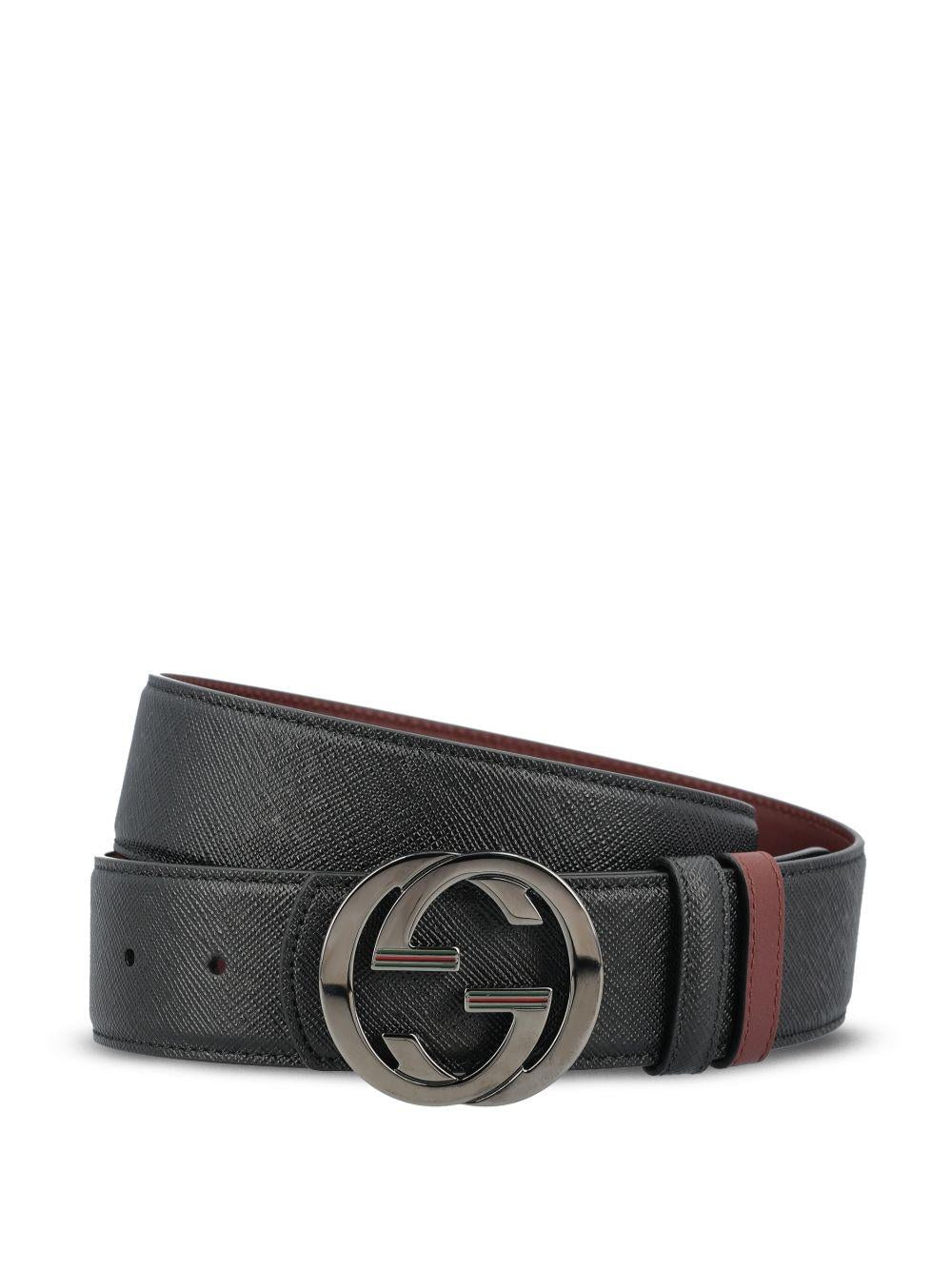 Interlocking G calfskin belt 854722 AAFWB1047 GUCCI 