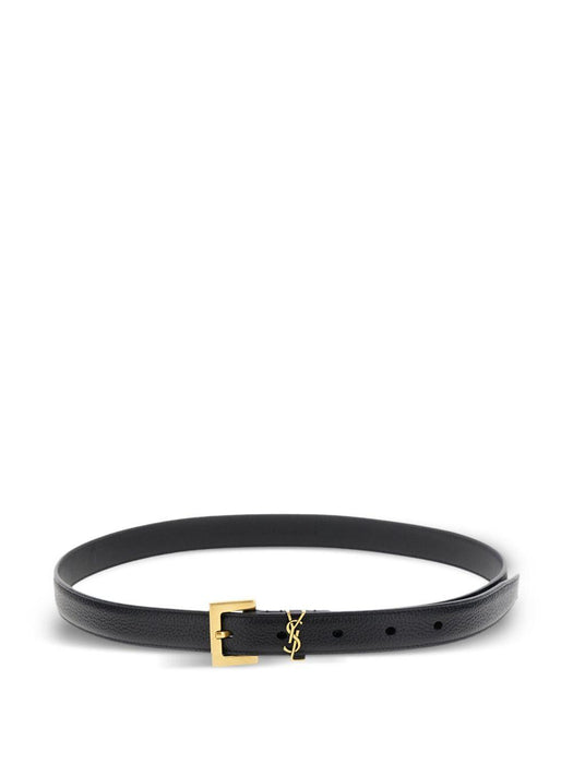 Cassandre grained-leather belt 554465 DTI0W1000 SAINT LAURENT 