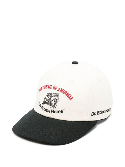 WELCOME HOME LOW PROFILE HAT 8U001Q1010VWT WHITE PALY HOLLYWOOD 