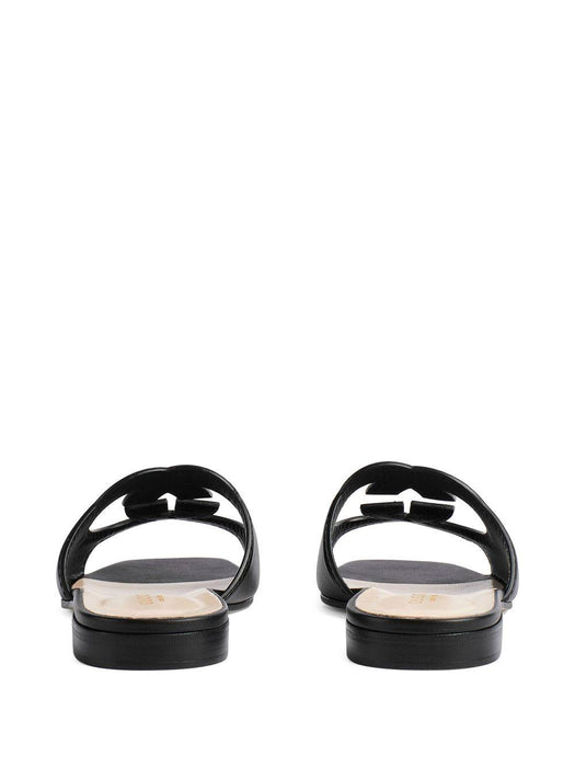 GG cut-out flat sandals 694451 US0001000 GUCCI 