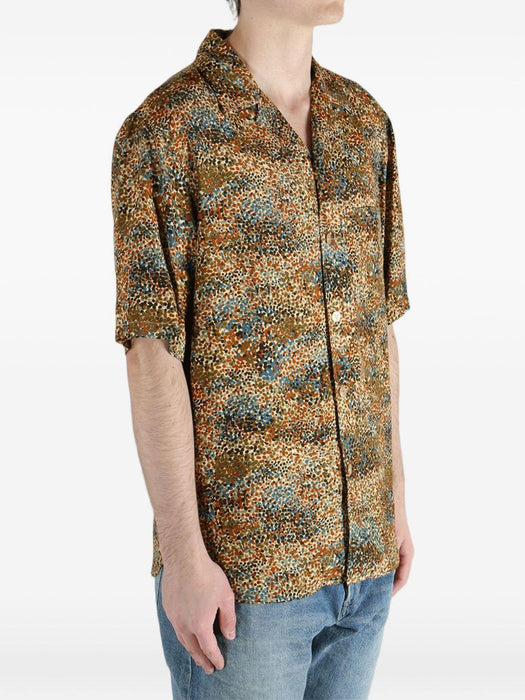 short-sleeve printed shirt 860621 Y2N182202 SAINT LAURENT 