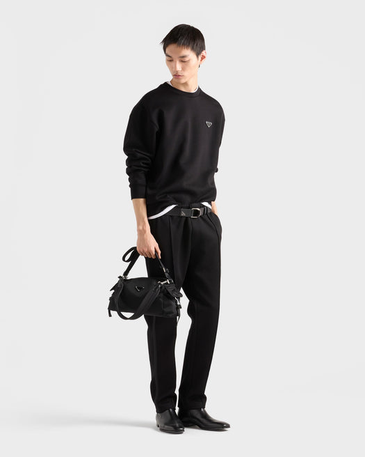 Technical cotton sweatshirt UJL90B SWMO 11OQF0002 PRADA 