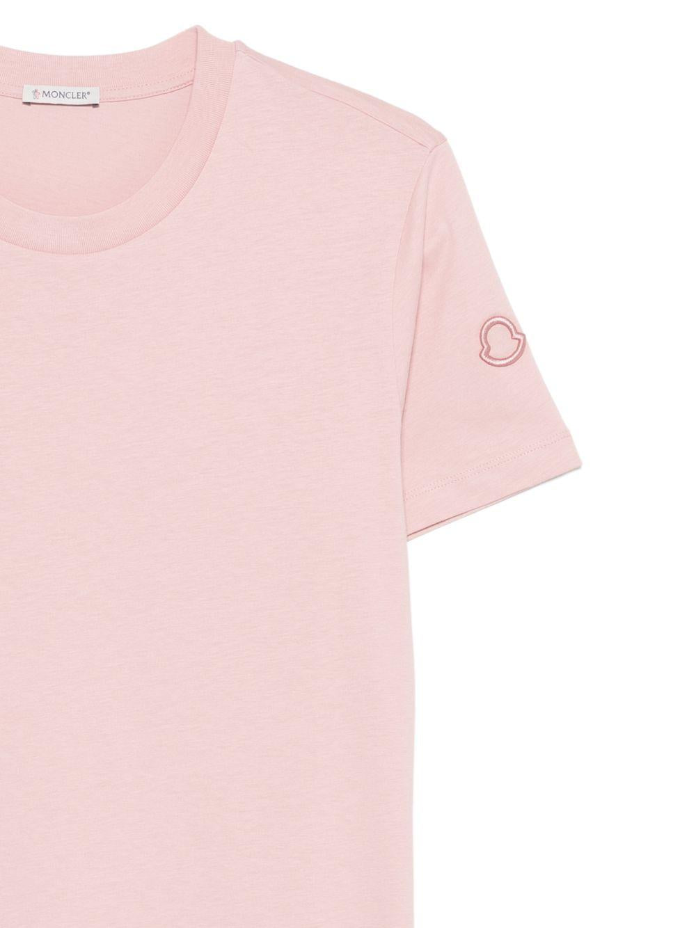 Logo-patch T-shirt L10938C00029 89AUO51E MONCLER 