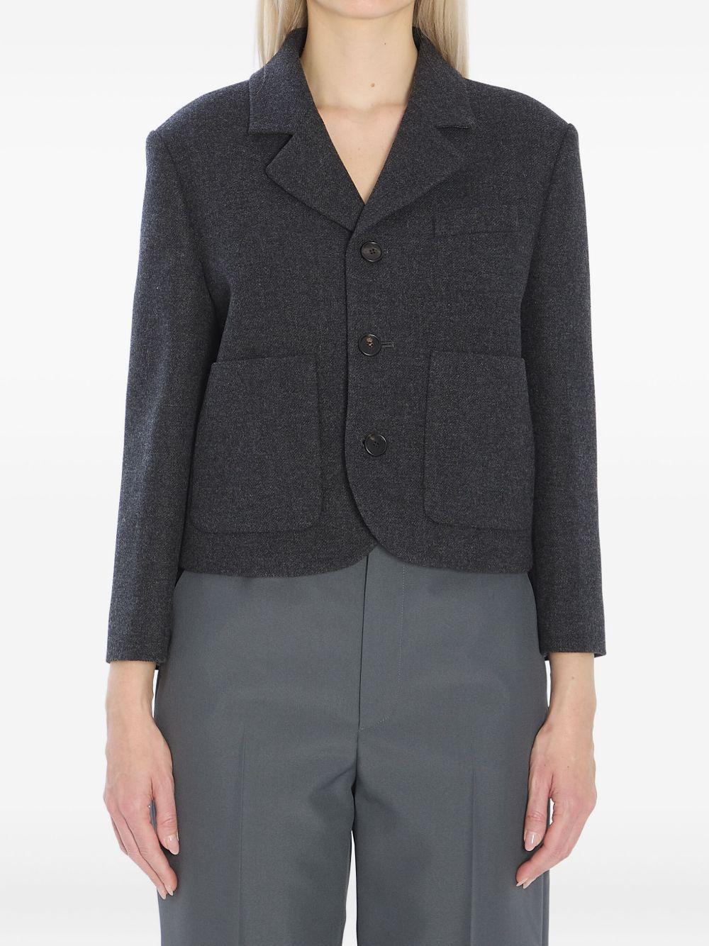 patch-pocket wool jacket 836720 Z7AXH1168 GUCCI 