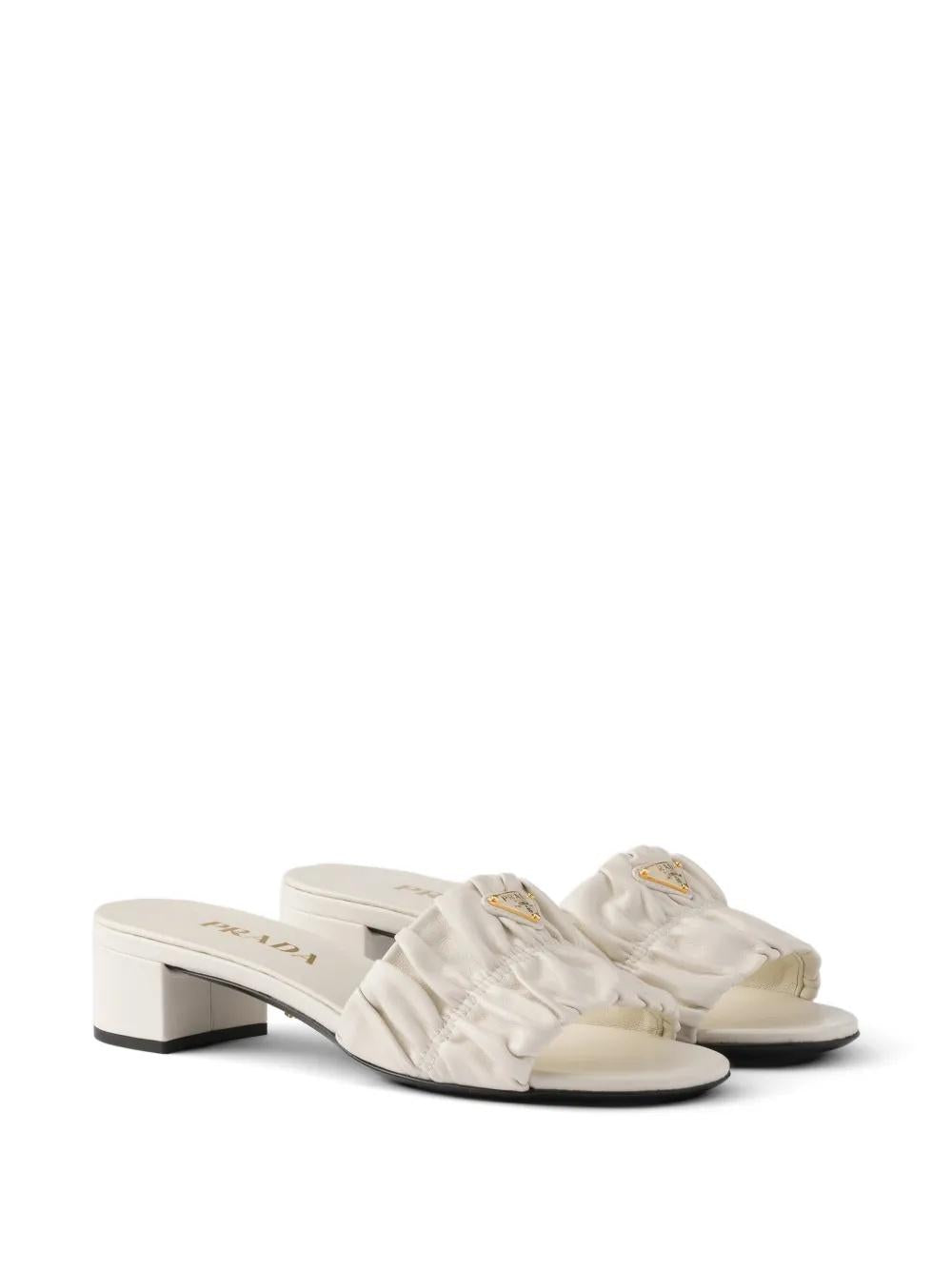 Matelassé nappa leather Slides 1XX810 F035 038F097W PRADA 