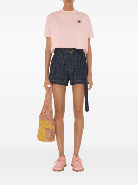 cropped cotton T-shirt 8110083 C2989 BURBERRY 