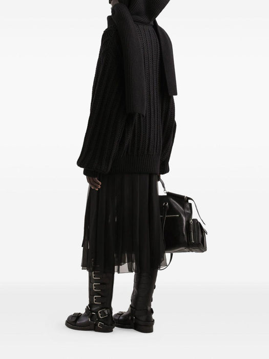 pleated zip-detailed skirt F4DAOT GDDHVN0000 DOLCE & GABBANA 