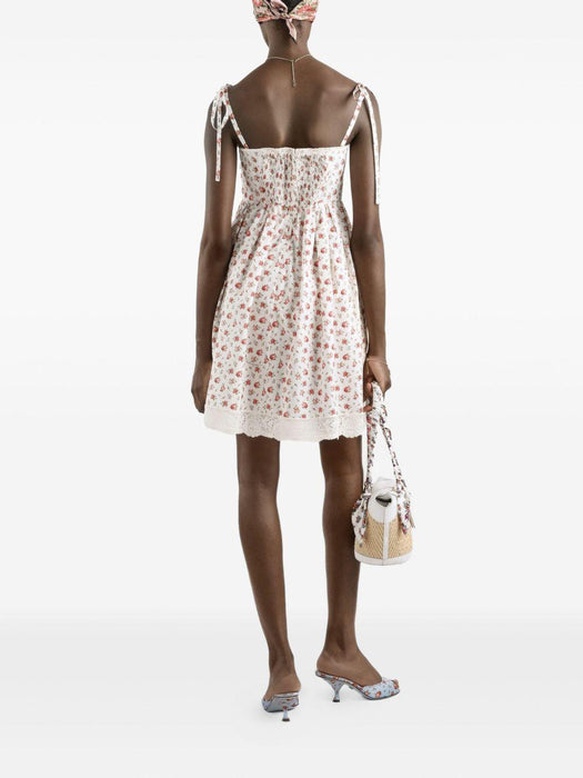 floral lace dress F60F9T HS5UBHA5XJ DOLCE & GABBANA 