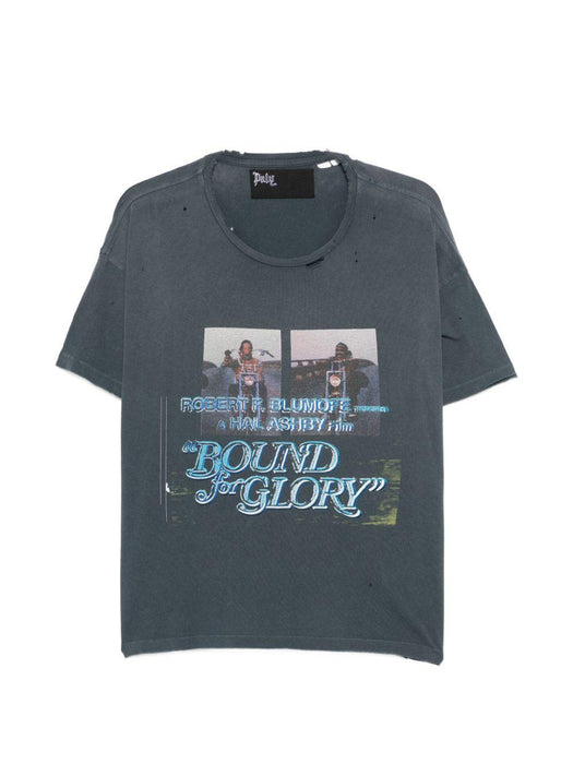 BOUND FOR GLORY TEE 2U001Q1010VBK VINTAGE BLACK PALY HOLLYWOOD 