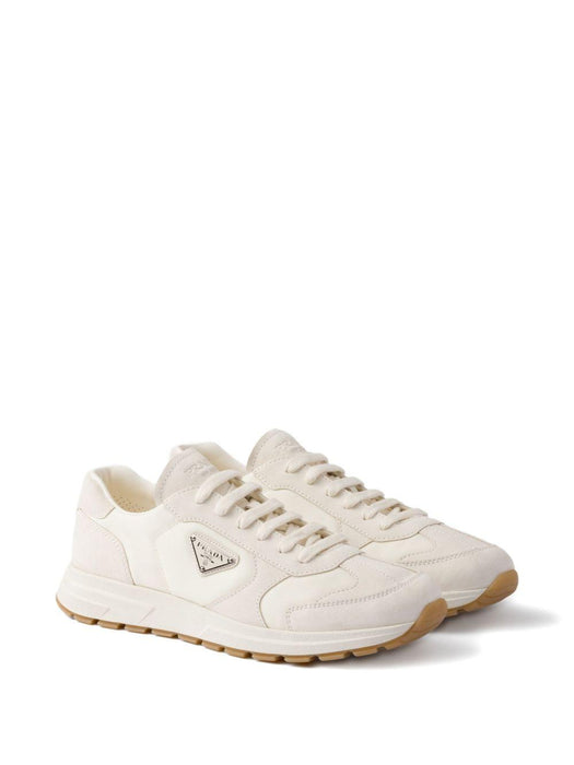 Prax triangle-logo sneakers<BR/><BR/> 2EE455 F G000 D7RF0304 PRADA 