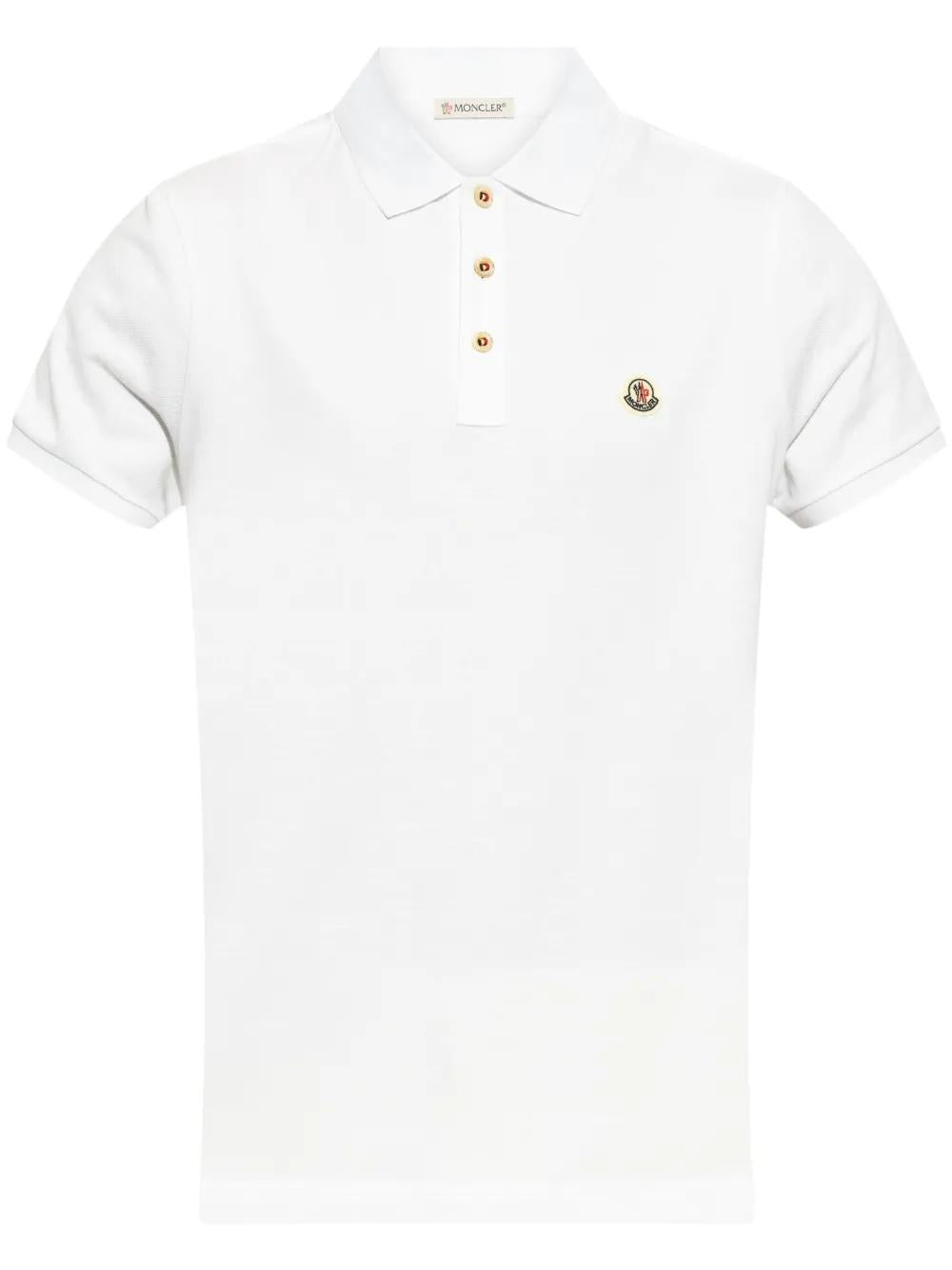 Logo-appliqué Polo Shirt L1-091-8A000-26-84556 001 MONCLER 