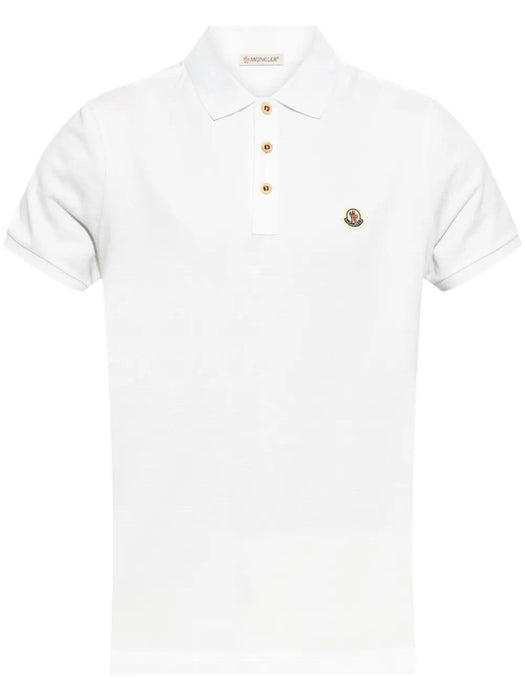 Logo-appliqué Polo Shirt L1-091-8A000-26-84556 001 MONCLER 