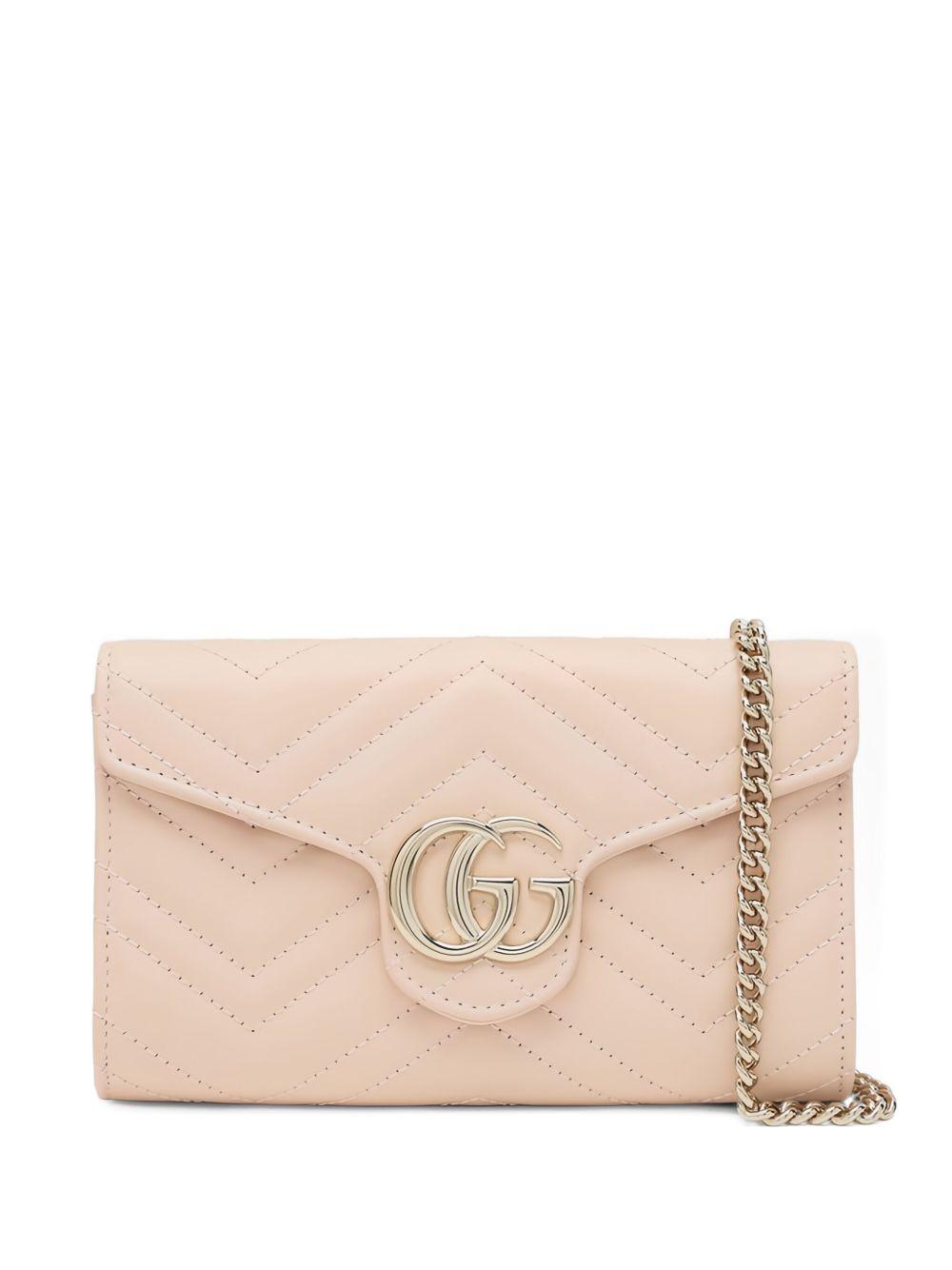 mini chevron-quilted signature Double G shoulder bag 837745 AAET86823 GUCCI 