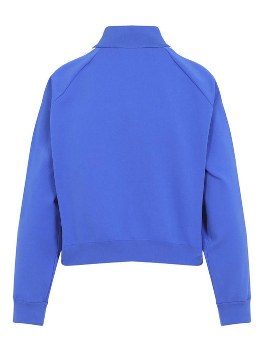 stripe zip-fastening sweatshirt MMF00V S OOO 148OF0Q0U MIU MIU 