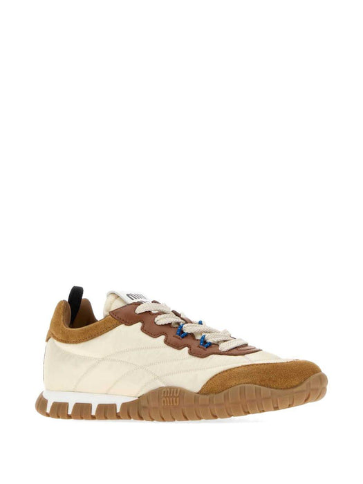 Tyre Sneakers in suede leather 5E417E F005 LYWF05KS MIU MIU 