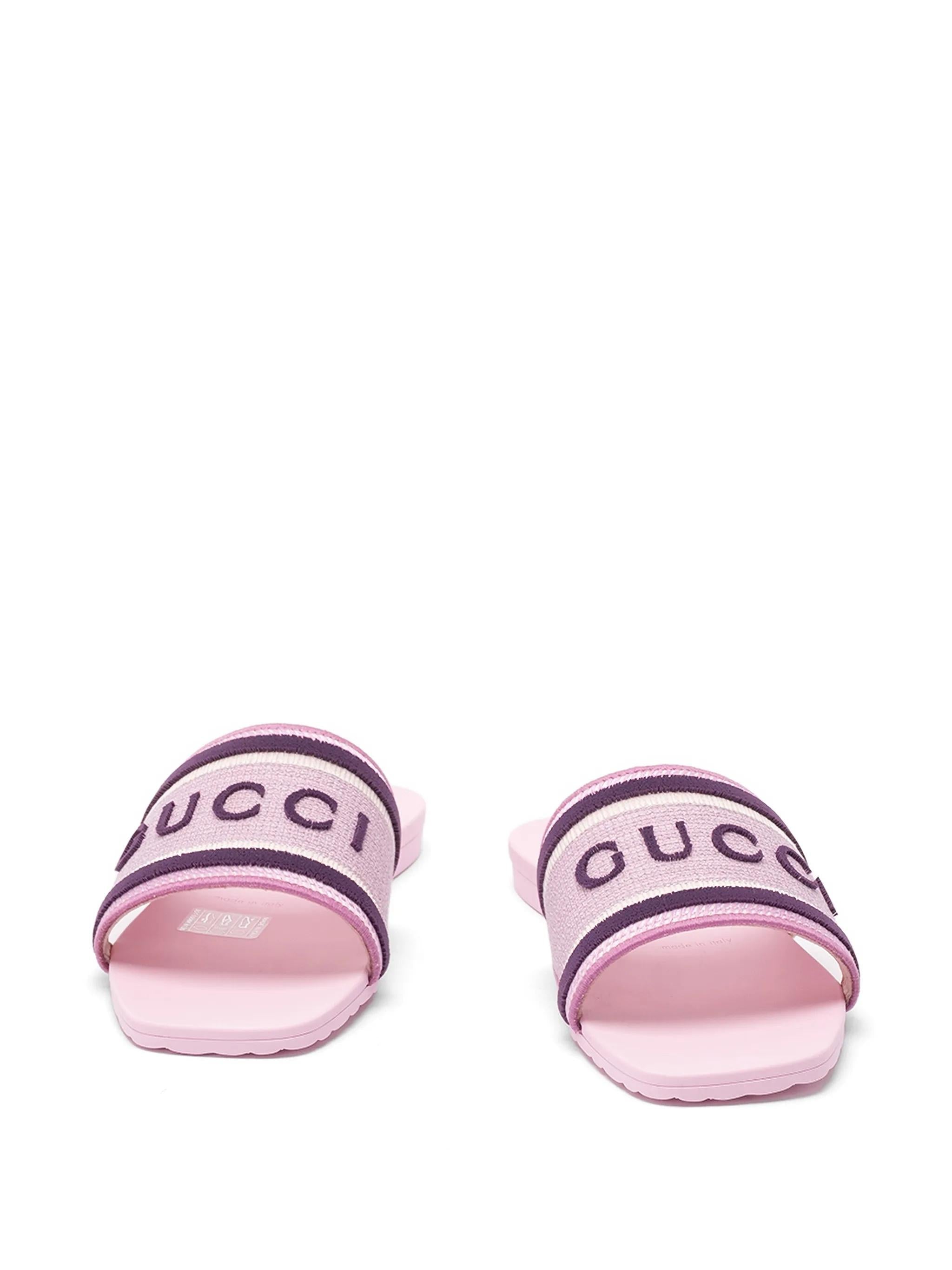logo strap slippers 854805 FAFSL5855 GUCCI 
