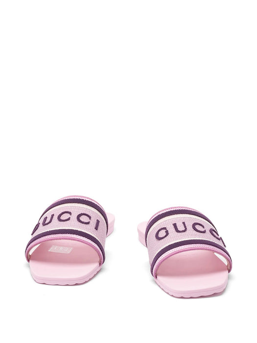logo strap slippers 854805 FAFSL5855 GUCCI 
