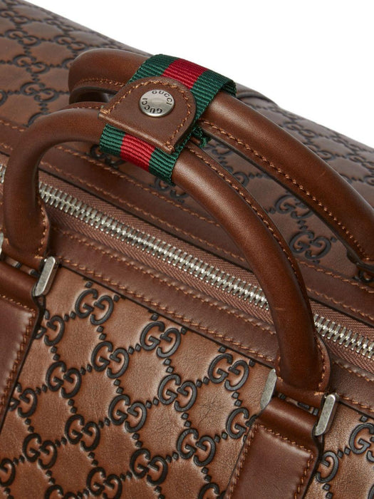 GG-pattern duffle bag<BR/><BR/> 850220 AAFWR2742 GUCCI 