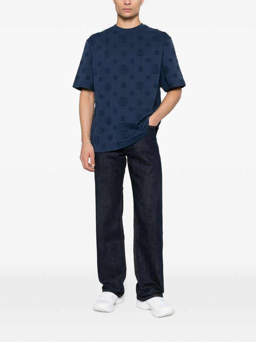 logo-patch jeans M-SP26-TR-330-01 INDIGO CASABLANCA 