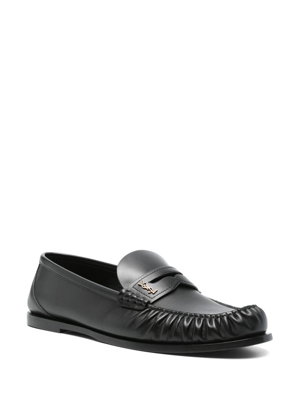 leather loafers<BR/><BR/><BR/><BR/><BR/> 820618 AAELH1000 SAINT LAURENT 