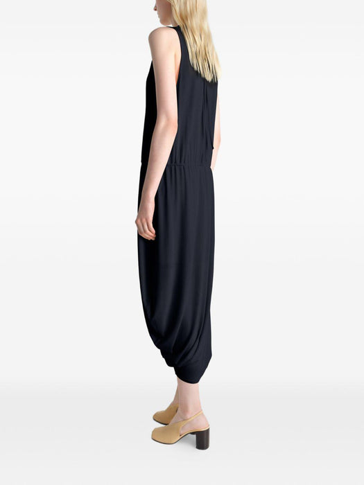 Double Layer Drape Dress DR1146 LJ1050BK980 LEMAIRE 