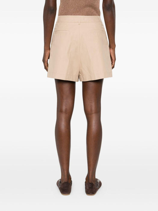 Cotton blend shorts Beige PAD266F338L790 0157 FABIANA FILIPPI 