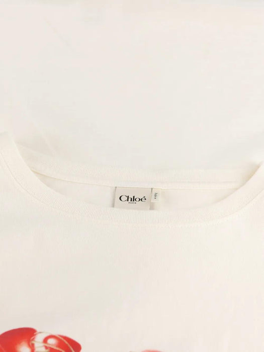 Cherry-print T-shirt CH26AJH41880 107 CHLOÉ 