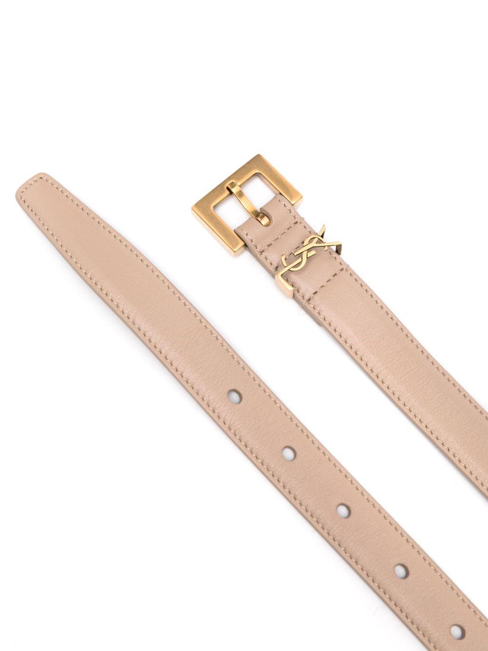 Cassandre leather belt 554465 BOO0W2721 SAINT LAURENT 