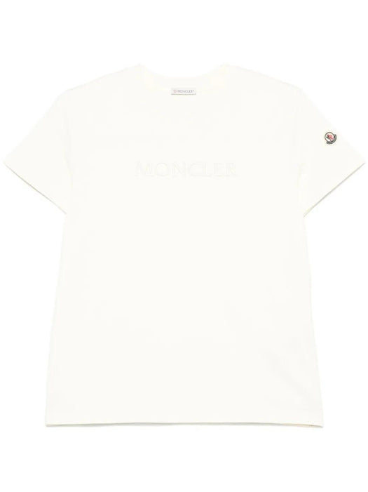 Logo-embroidered T-shirt L1-093-8C000-21-89AUO 037 MONCLER 
