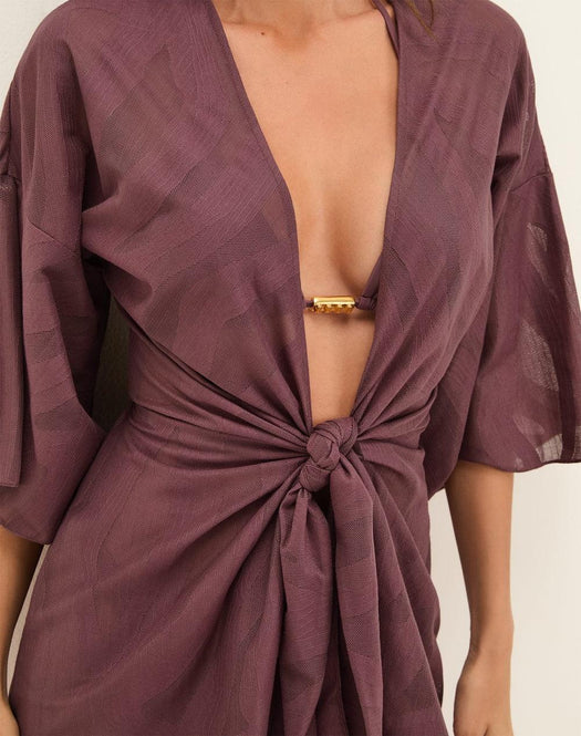 Perola Knot Short Cover Up 26163603 000X VIX 