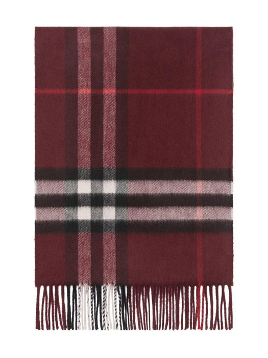 checked cashmere scarf 8112639 A1308 BURBERRY 