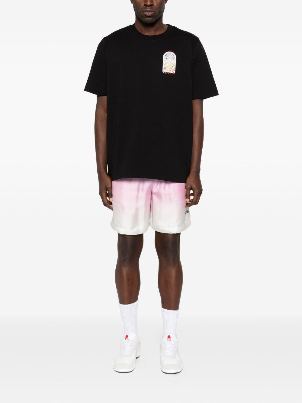 Tennis Landscape graphic-print T-shirt M-SS26-JTS-001-09 TENNIS LANDSCAPE CASABLANCA 