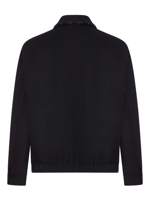 double-slider zip wool jacket 794813 Z7AON1120 GUCCI 