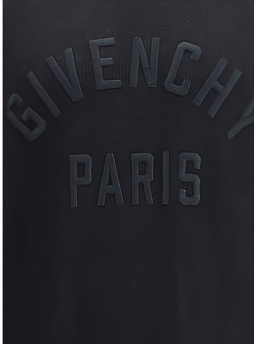 embossed-logo crew-neck sweater BM90W04YNM 001 GIVENCHY 