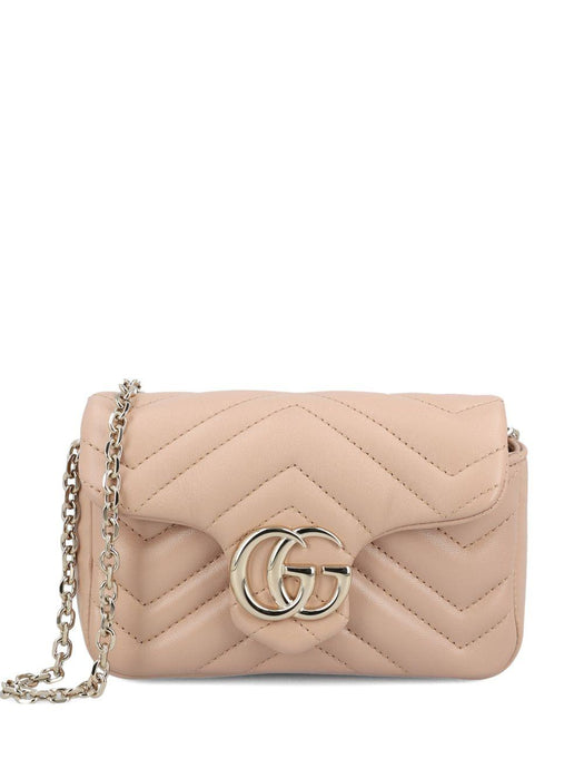Chevron logo calfskin shoulder bag 841290 AAFAX5753 GUCCI 