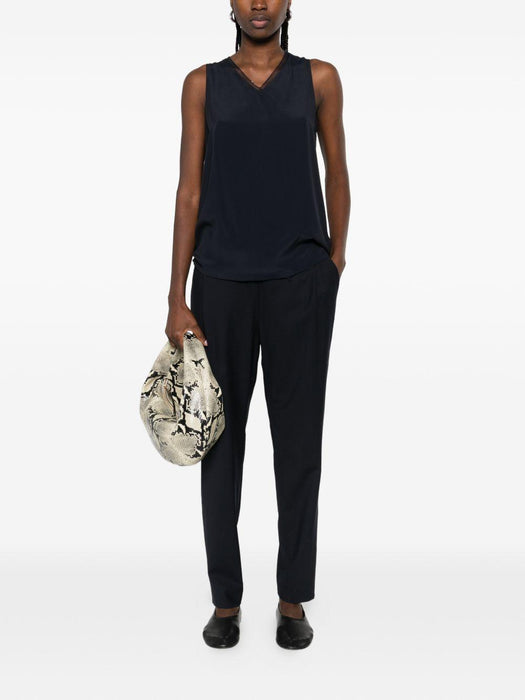 V-neck sleeveless top TPD266F295L775 5146 FABIANA FILIPPI 