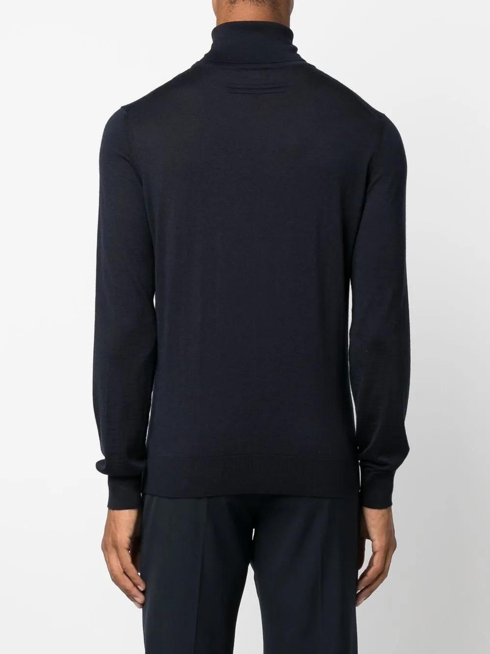 roll-neck cashmere-silk jumper E8J00 120B98 ZEGNA 