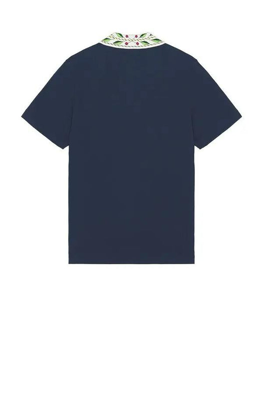 Classic Laurel Pique Polo MPF25-JTP-243-02 NAVY CASABLANCA 