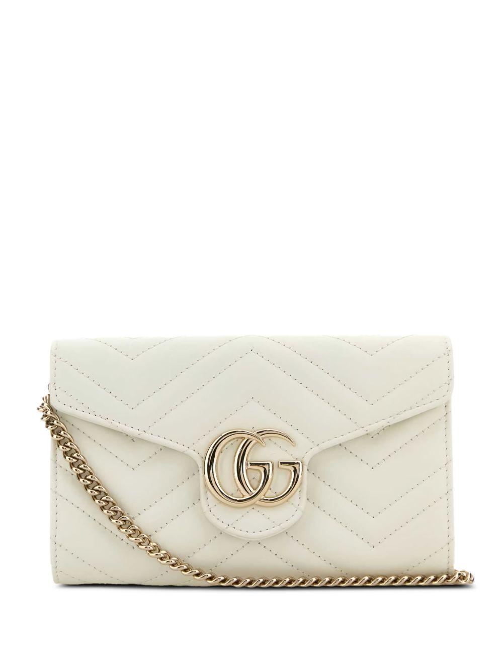 GG Marmont chevron-leather wallet 837745 AAET89050 GUCCI 