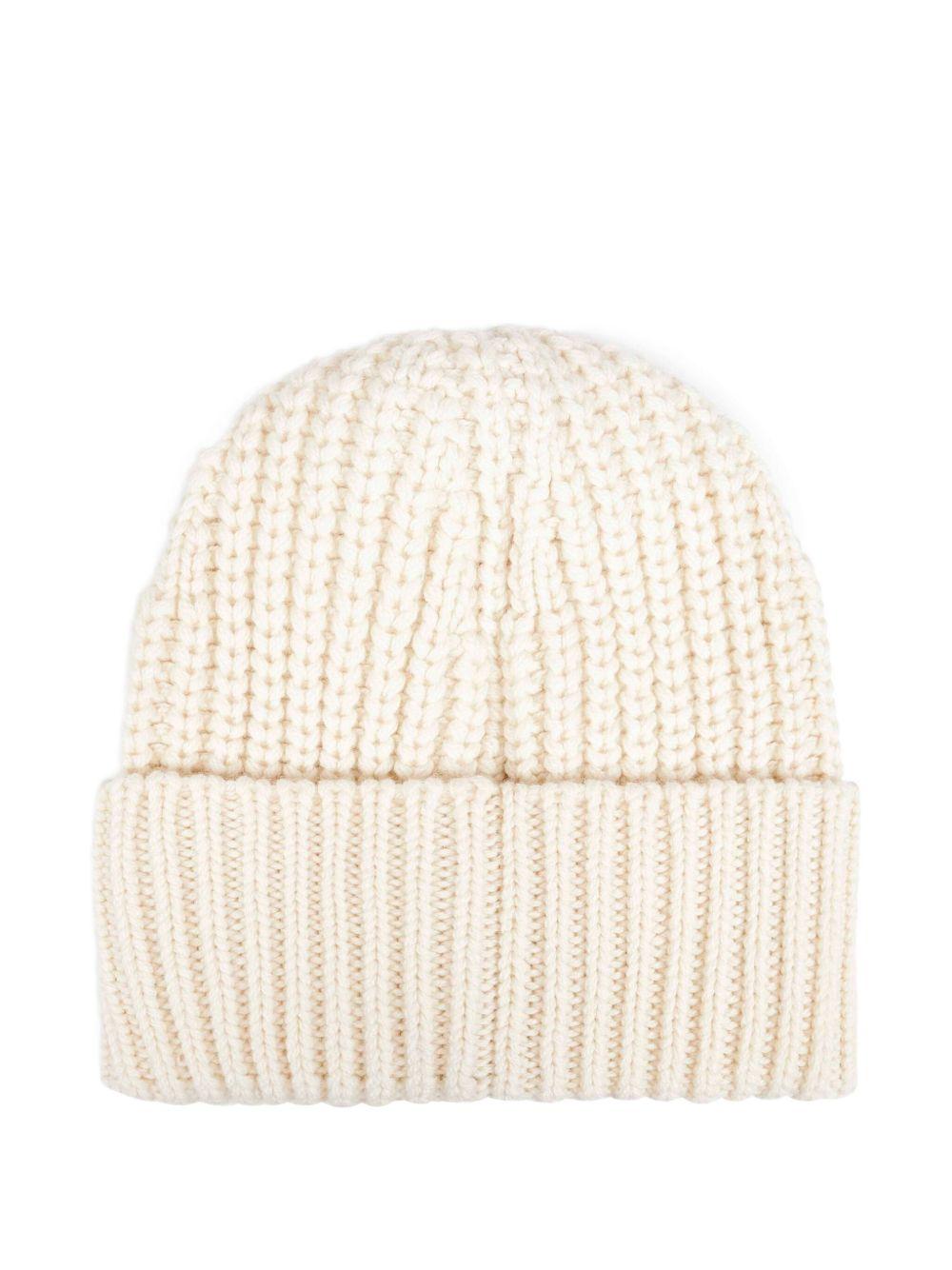ribbed logo-patch beanie K20933B00035 M4281034 MONCLER 