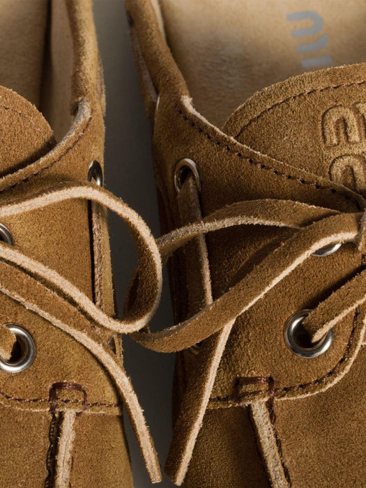 Faded suede mules 5D455E F 005 Z5OF0401 MIU MIU 