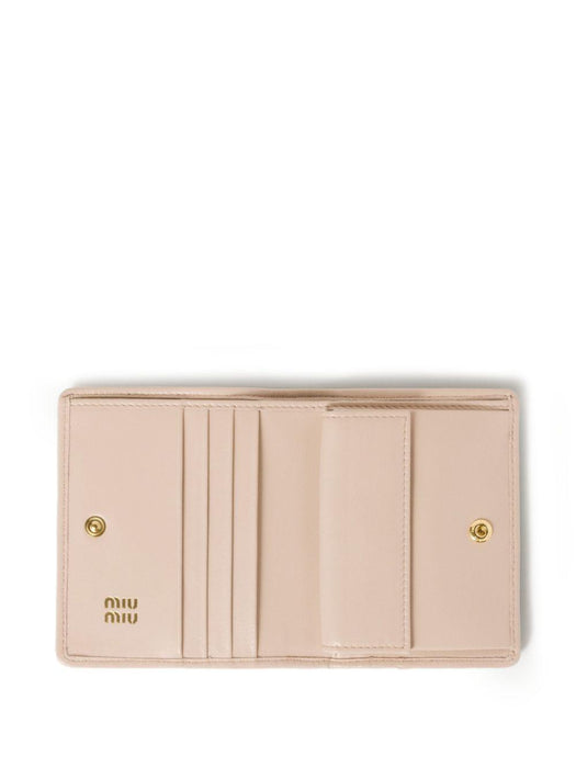 Small matelassé wallet 5MV204 AFPPF0236 MIU MIU 