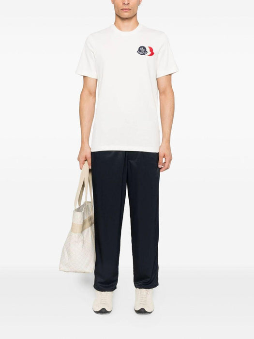 logo-patch T-shirt K20918C00056 89AUG034 MONCLER 