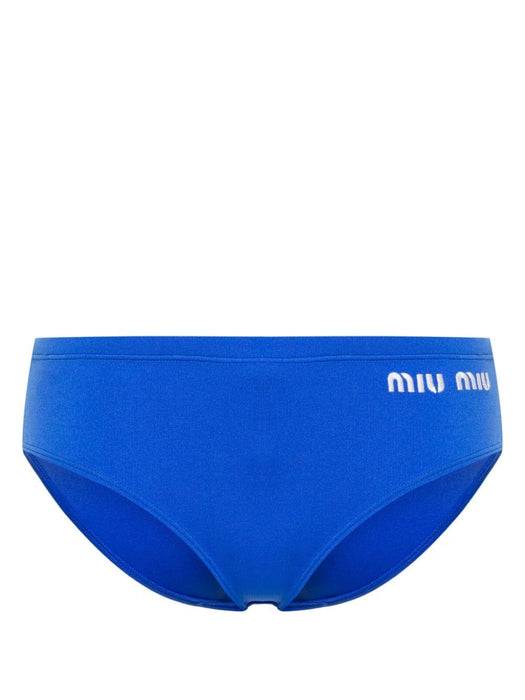 logo-embroidered swim briefs MMP248 S-OOO 14SJF0589 MIU MIU 