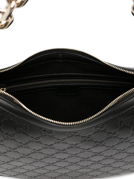 GG-pattern chain-strap bag 820453 AAFDV1000 GUCCI 