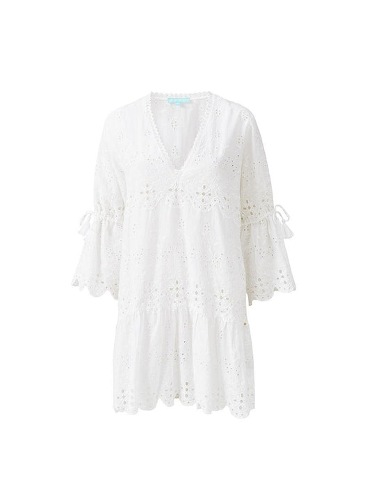 May White Dress MAY SS WHT MELISSA ODABASH 